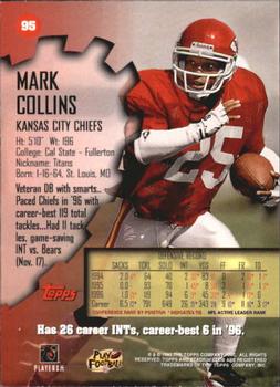 1997 Stadium Club #95 Mark Collins Back