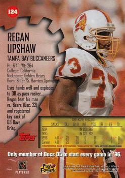 1997 Stadium Club #124 Regan Upshaw Back