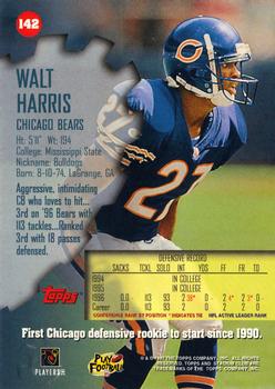 1997 Stadium Club #142 Walt Harris Back