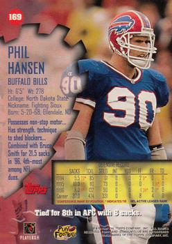 1997 Stadium Club #169 Phil Hansen Back