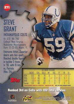 1997 Stadium Club #271 Steve Grant Back