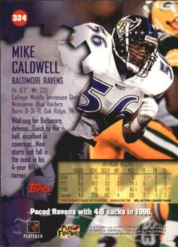 1997 Stadium Club #324 Mike Caldwell Back