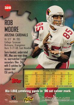 1997 Stadium Club #328 Rob Moore Back