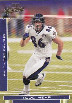 2006 Playoff Absolute Memorabilia - Retail #16 Todd Heap Front