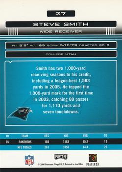 2006 Playoff Absolute Memorabilia - Retail #27 Steve Smith Back