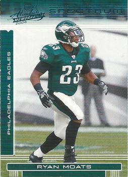 2006 Playoff Absolute Memorabilia - Spectrum Blue #118 Ryan Moats Front