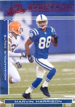 2006 Playoff Absolute Memorabilia - Spectrum Red #70 Marvin Harrison Front