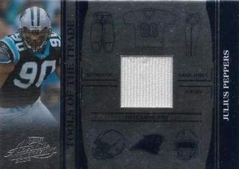 2006 Playoff Absolute Memorabilia - Tools of the Trade Material Blue #TOT-84 Julius Peppers Front