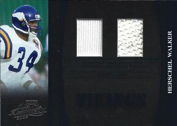 2006 Playoff Absolute Memorabilia - Tools of the Trade Material Double Blue #TOT-60 Herschel Walker Front