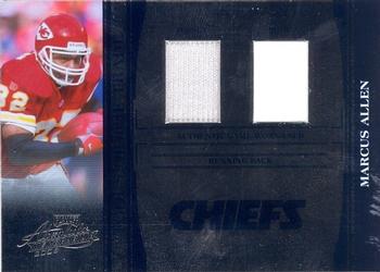 2006 Playoff Absolute Memorabilia - Tools of the Trade Material Double Blue #TOT-95 Marcus Allen Front
