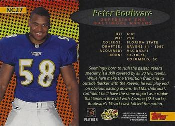 1997 Stadium Club - Never Compromise #NC27 Peter Boulware Back