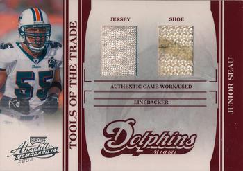 2006 Playoff Absolute Memorabilia - Tools of the Trade Material Double Red #TOT-83 Junior Seau Front