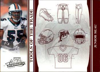 2006 Playoff Absolute Memorabilia - Tools of the Trade Red #TOT-83 Junior Seau Front