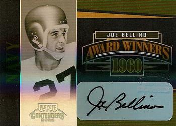2006 Playoff Contenders - Award Winners Autographs #AW-20 Joe Bellino Front