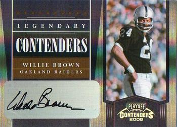 2006 Playoff Contenders - Legendary Contenders Autographs #LC-26 Willie Brown Front