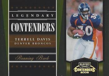 2006 Playoff Contenders - Legendary Contenders Gold #LC-24 Terrell Davis Front