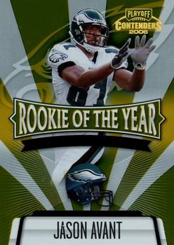 2006 Playoff Contenders - ROY Contenders Gold #ROY-14 Jason Avant Front