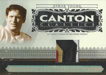 2006 Playoff National Treasures - Canton Classics Materials Prime #CC-SY Steve Young Front
