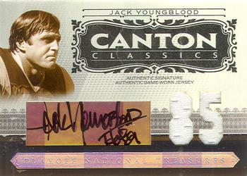 2006 Playoff National Treasures - Canton Classics Materials Signature Jersey Number #CC-JY Jack Youngblood Front