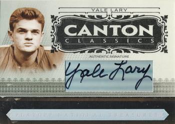 2006 Playoff National Treasures - Canton Classics Signature #CC-YL Yale Lary Front