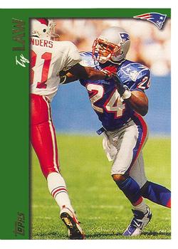 1997 Topps #218 Ty Law Front