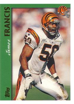 1997 Topps #252 James Francis Front