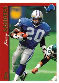 1997 Topps #290 Barry Sanders Front