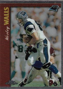 1997 Topps Chrome #112 Wesley Walls Front