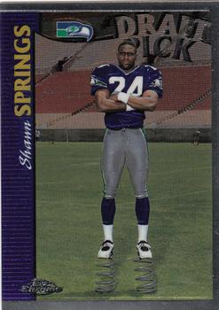 1997 Topps Chrome #151 Shawn Springs Front