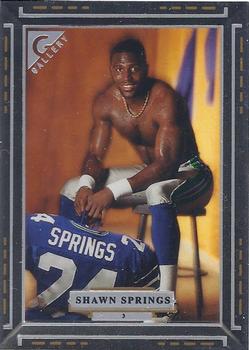 1997 Topps Gallery #3 Shawn Springs Front