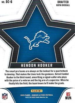 2023 Panini Rookies & Stars - Draft Class #DC-6 Hendon Hooker Back
