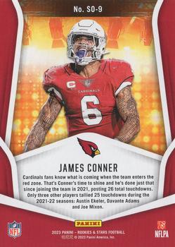 2023 Panini Rookies & Stars - Standing Ovation #SO-9 James Conner Back