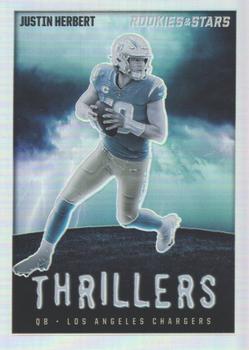 2023 Panini Rookies & Stars - Thrillers Silver #TH-17 Justin Herbert Front