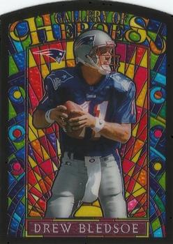 1997 Topps Gallery - Gallery of Heroes #GH6 Drew Bledsoe Front