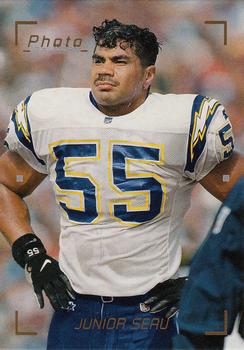 1997 Topps Gallery - Photo Gallery #PG11 Junior Seau Front