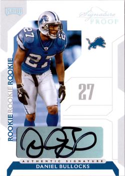2006 Playoff NFL Playoffs - Signature Proofs Silver #148 Daniel Bullocks Front