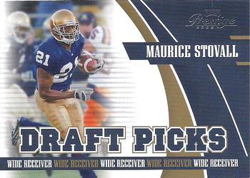 2006 Playoff Prestige - Draft Picks #DP-17 Maurice Stovall Front