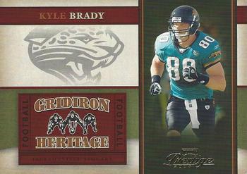 2006 Playoff Prestige - Gridiron Heritage #GH20 Kyle Brady Front