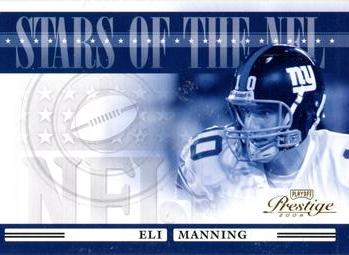 2006 Playoff Prestige - Stars of the NFL #NFL-19 Eli Manning Front