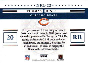2006 Playoff Prestige - Stars of the NFL #NFL-22 Thomas Jones Back