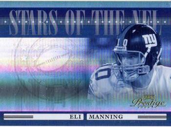 2006 Playoff Prestige - Stars of the NFL Holofoil #NFL-19 Eli Manning Front
