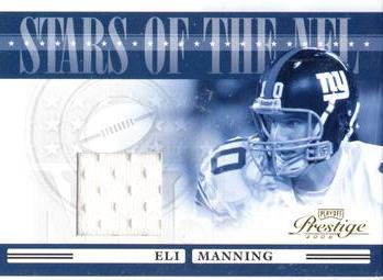 2006 Playoff Prestige - Stars of the NFL Jerseys #NFL-19 Eli Manning Front