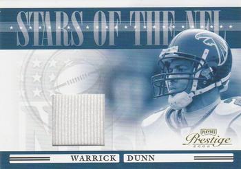 2006 Playoff Prestige - Stars of the NFL Jerseys #NFL-33 Warrick Dunn Front