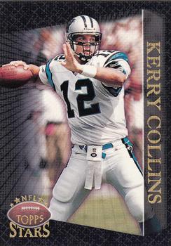 1997 Topps Stars #10 Kerry Collins Front