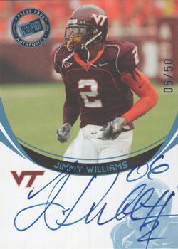 2006 Press Pass - Autographs Blue #NNO Jimmy Williams Front