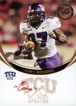 2006 Press Pass - Autographs Bronze #NNO Cory Rodgers Front