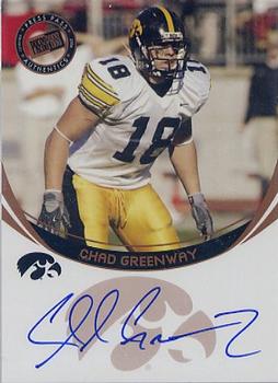 2006 Press Pass - Autographs Bronze #NNO Chad Greenway Front