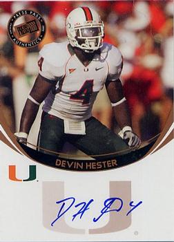 2006 Press Pass - Autographs Bronze #NNO Devin Hester Front