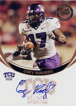 2006 Press Pass - Autographs Bronze #NNO Cory Rodgers Front