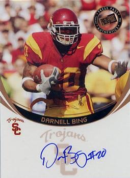 2006 Press Pass - Autographs Bronze #NNO Darnell Bing Front